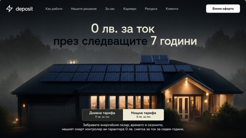deposit - соларни системи